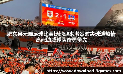 肥东县元疃足球比赛场地迎来激烈对决球迷热情高涨助威球队奋勇争先